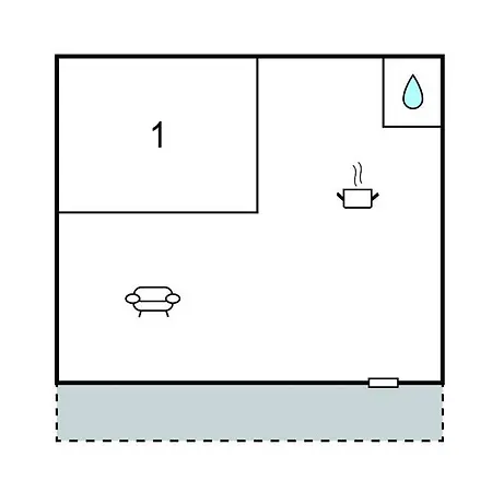 1 Bedroom Lovely In Appartement